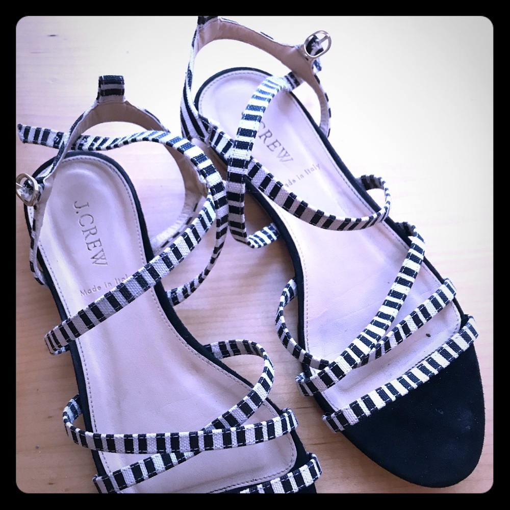 JCrew flat sandals